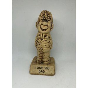 1971 I Love You Dad Sillisculpt Statue